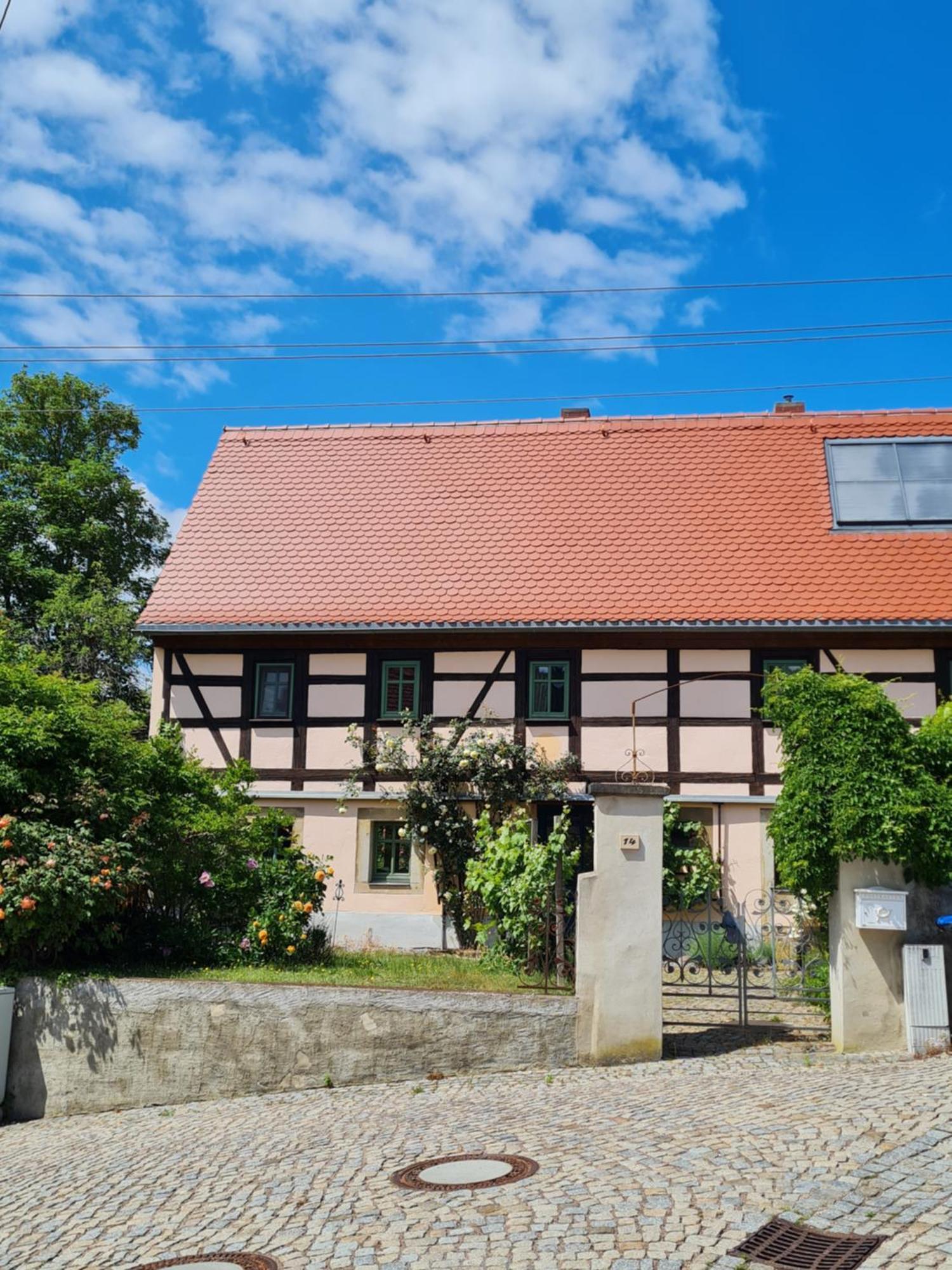 Unterkunft Am Weinberg Nunchritz Екстер'єр фото